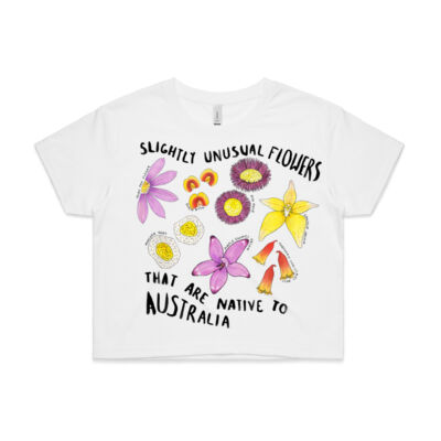 Flower Cropped Tee Thumbnail