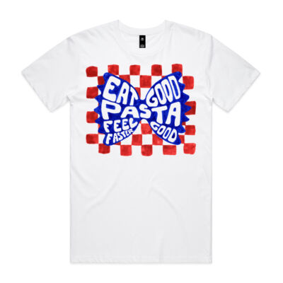 Eat Good Pasta Feel Good Faster Men's Tee Thumbnail