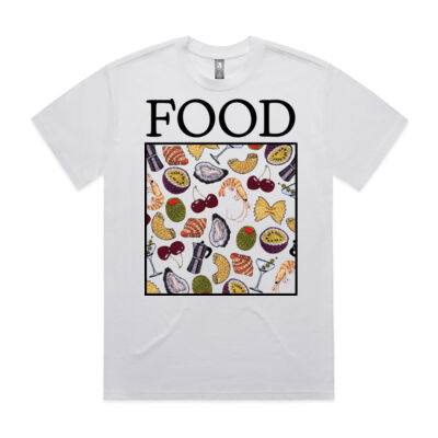 Food Men's Heavy Tee (boxy, oversized fit) Thumbnail